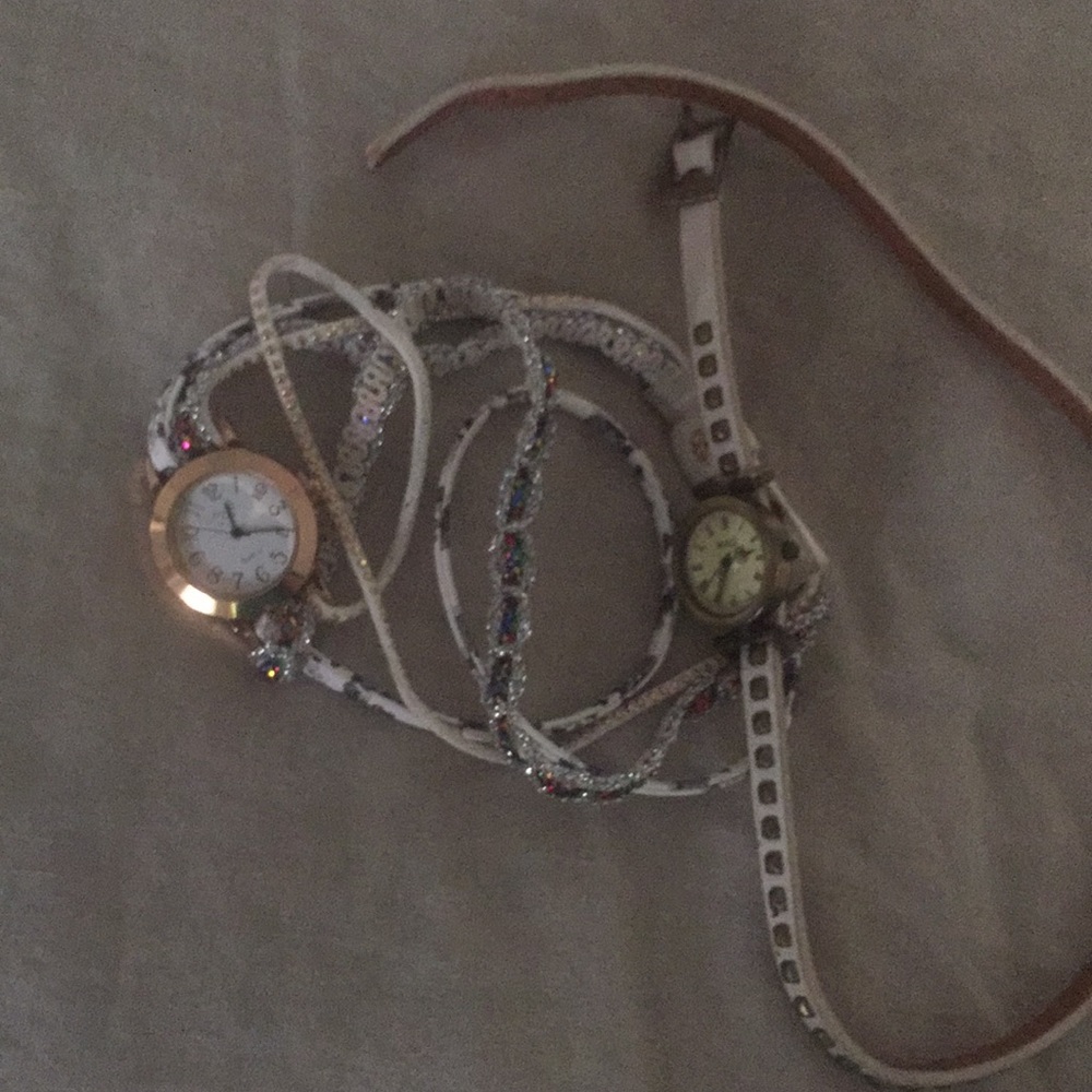 Skinny watch lot wrap watch red white black - Picture 5 of 7